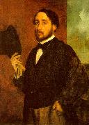 Edgar Degas Self Portrait_h oil painting reproduction